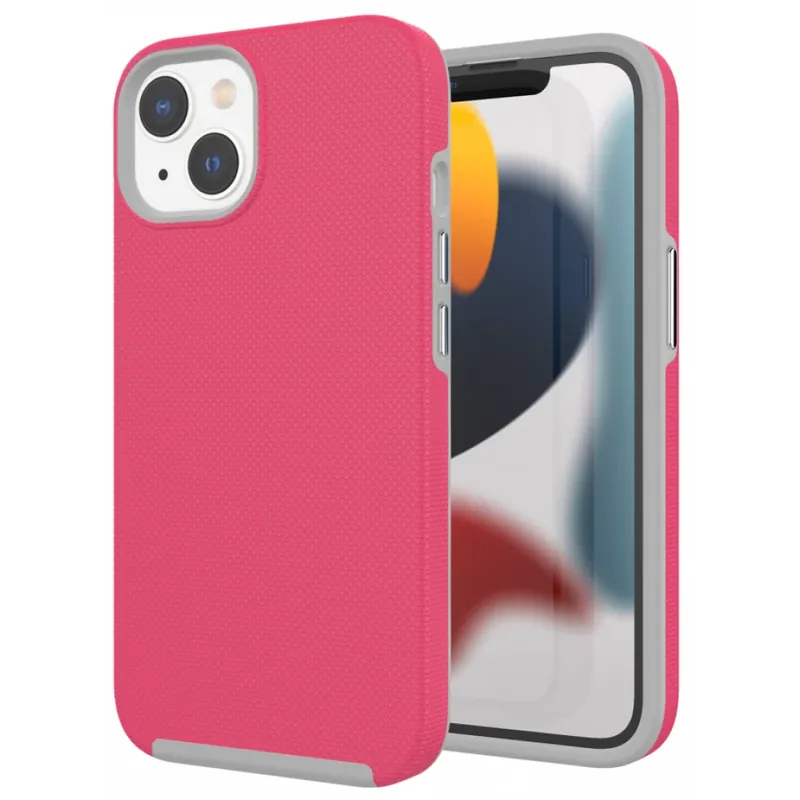 CELLECT TPU+PC Rezistent la șocuri backplate iPhone 14 Pro roz Super ofertă