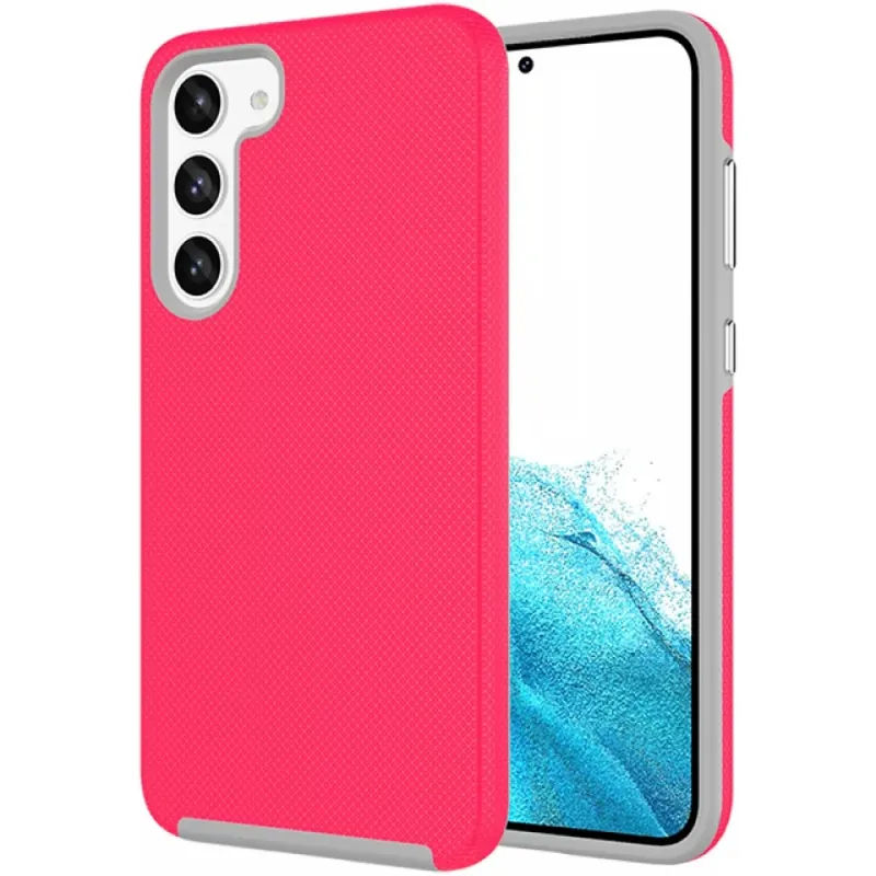 CELLECT TPU+PC Rezistent la șocuri backplate Samsung Galaxy S23 roz Reducere de preț