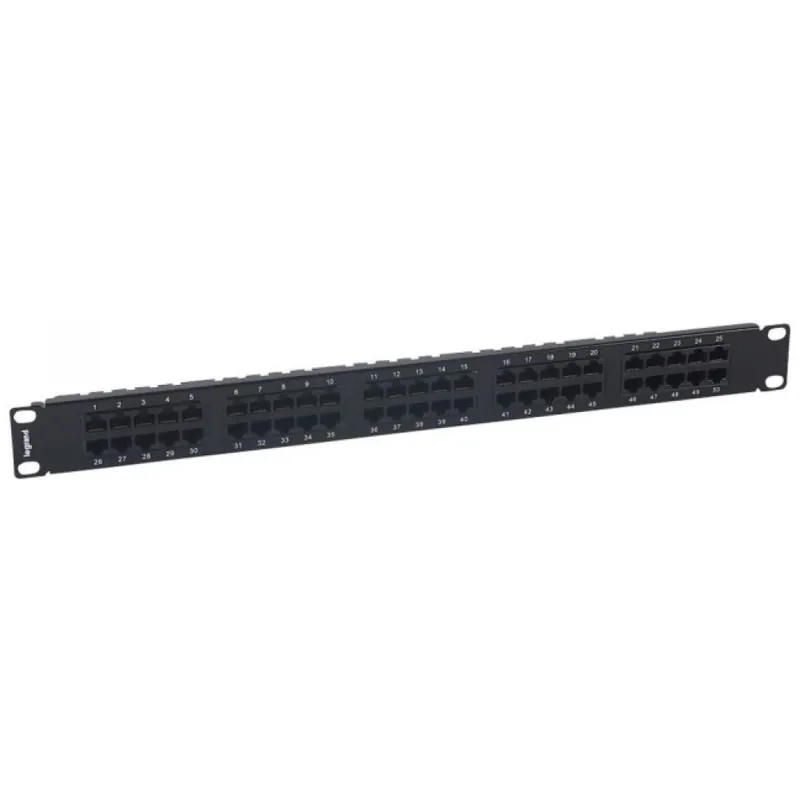 LEGRAND Patch panel telephone 50 ports 110 connect - 19" - 1 U 033579 Expediere rapidă