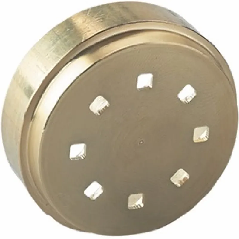 Cumpărături sigure KENWOOD A910/6 Trafila Spaghetti Quadri matriță pentru paste accesoriu 6x6x1.5 cm bronz