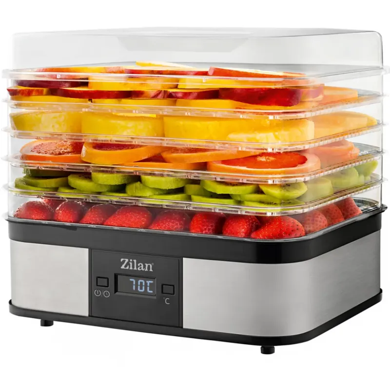 ZILAN ZLN1932 Uscător legume-fructe 245W gri Ofertă
