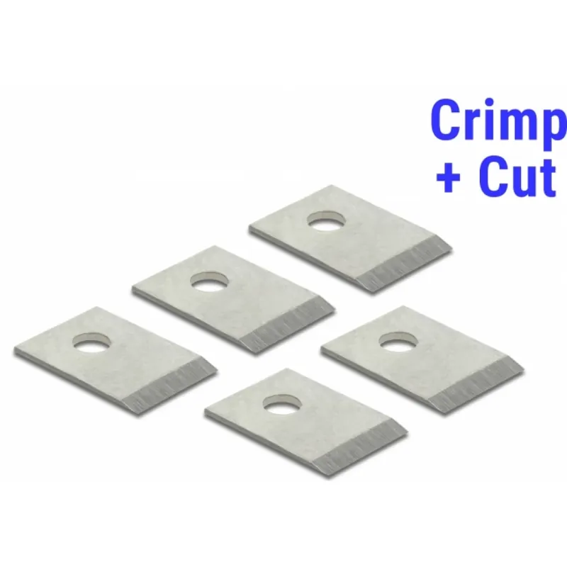 DELOCK RJ45 sertizare + tăietor pengekészlet 5 bucată a Delock 86450-hez Expediere rapidă