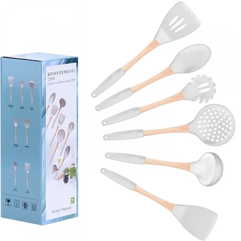 IRIS KT-006-W De bucătărie dispozitiv set 8db-os alb Premium