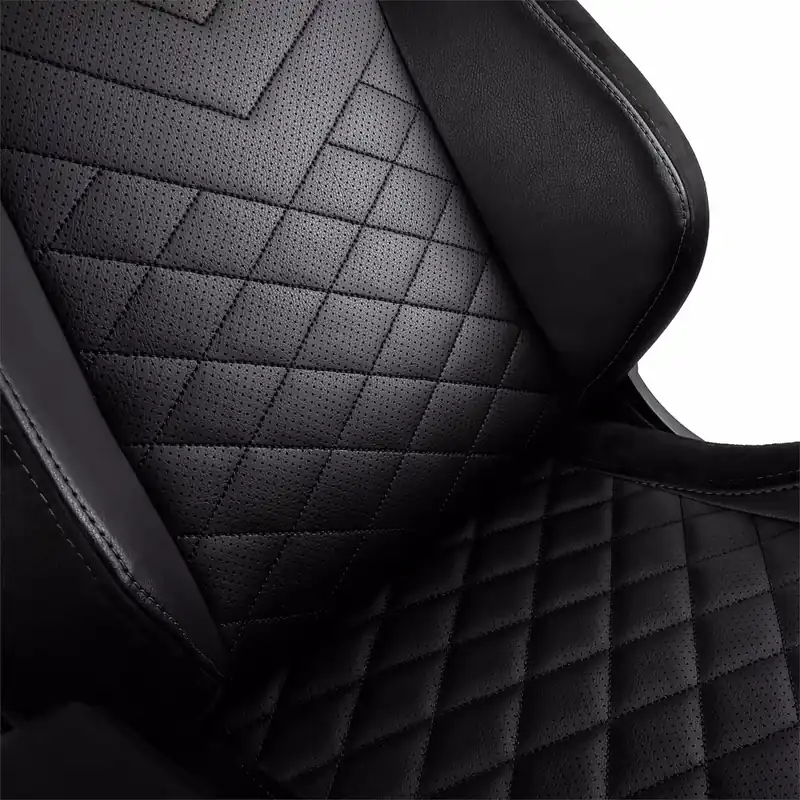 Livrare rapidă NOBLECHAIRS EPIC imitație piele spătar negru