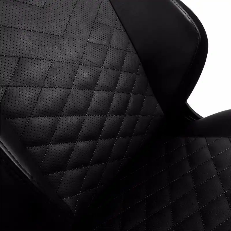 NOBLECHAIRS HERO imitație piele spătar striat negru Mai ieftin