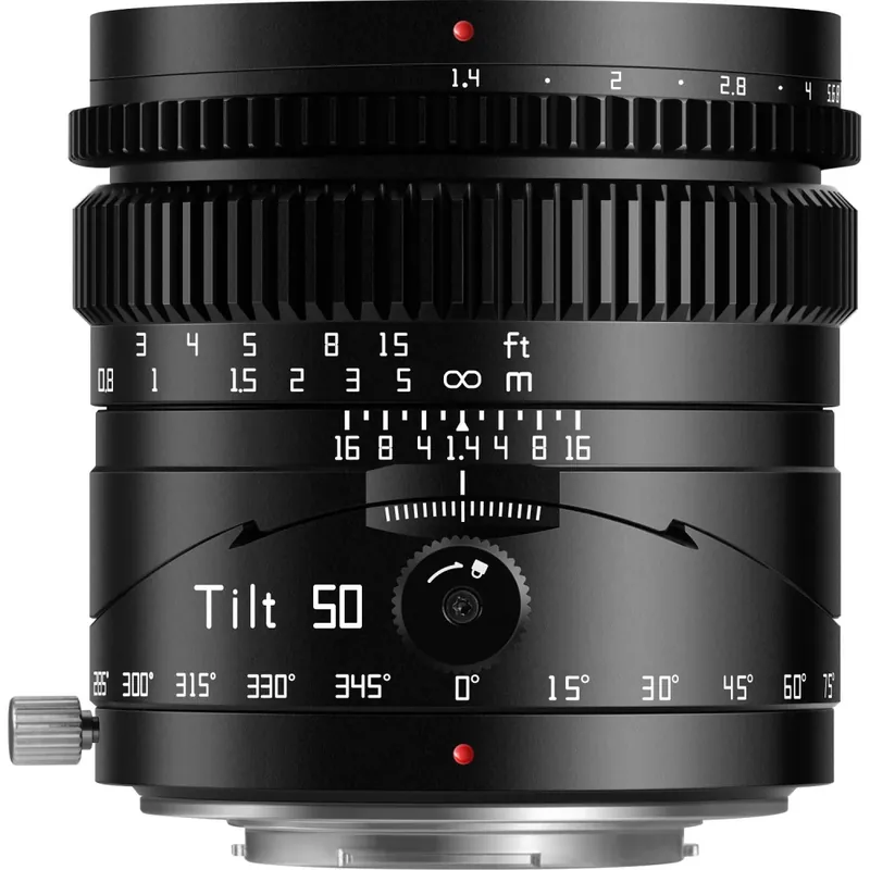Noutate TTARTISAN Full Frame 50mm F1.4 FX (micro 4/3) Tilt obiectiv