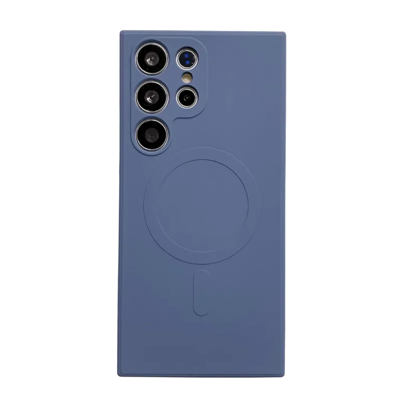 CELLECT magnetic silicon toc Samsung Galaxy S24 Plus albastru Ofertă de sezon