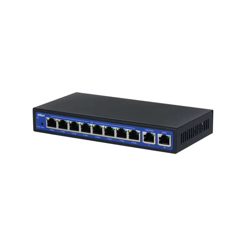 Cel mai vândut DAHUA EAC10-P 10 portos PoE controller