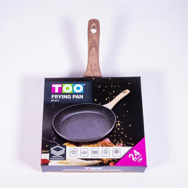 TOO KT-411 Tigaie 24 cm Negru Comandă acum