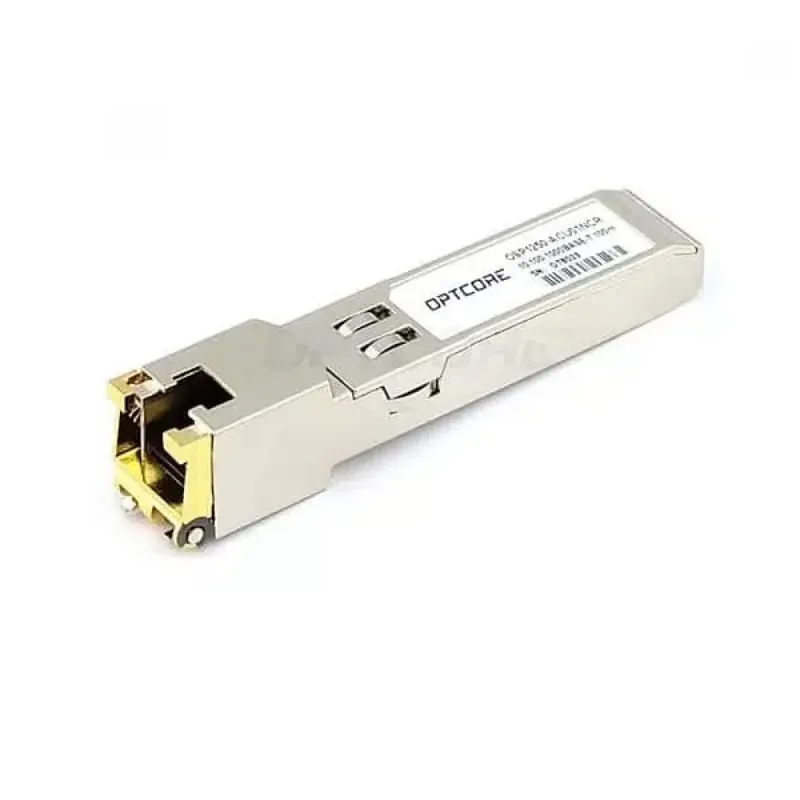 Disponibil imediat OPTCORE OSP1250-CU01NCR SFP RJ45 modul 1000BASE-T Copper 100m