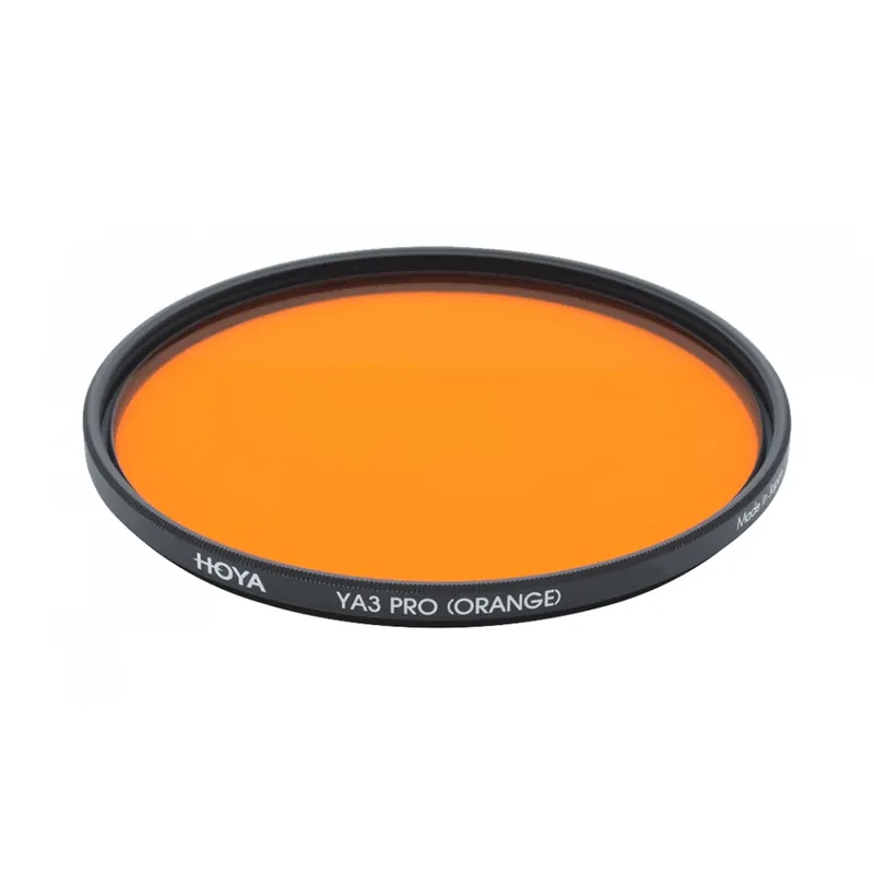 Plată securizată HOYA YA3 Pro Orange filtru 52mm