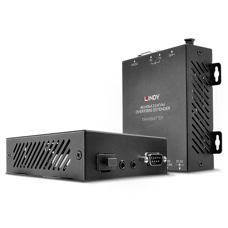 Chilipir LINDY 300m Fibre Optic HDMI 4K60 USB IR & RS232 KVM Extende