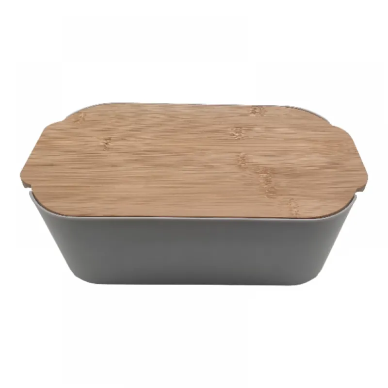 IRIS CT-009-W Bambuszfedéllel depozitarea alimentelor cutie Reduceri