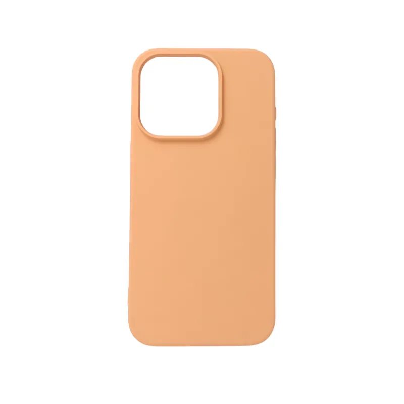 CELLECT Premiu silicon toc iPhone 15 Pro Max portocaliu Plată securizată
