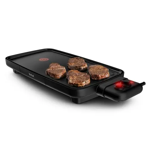 Tefal CB6428 Booster Plancha electrique Gratar de masa, Aluminiu, Negru Discount