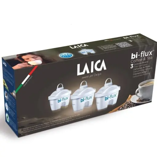 LAICA - l701752 Pachet cartus filtrant Cafea si ceai plastic alb 286 x 128 x 62 cm pachet de 3 Vezi acum