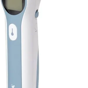 BEABA - Termometru clinic fara contact - Termometru cu infrarosu - Masurarea urechii si fruntii - Digital - Temperatura camerei - Mod bebelus, copil si adult - Ultrarapid - Multifunctional - Thermospeed Preț promoțional