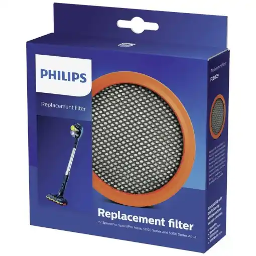 Philips FC8009/01 Filtru de schimb original Aspirator fara fir SpeedPro si SpeedPro Aqua, Plastic Bestseller