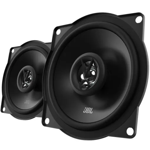 Preferatul clienților JBL Stage1 51F Set de difuzoare auto cu 2 cai de la Harman Kardon - Cutii auto de 150 wati 30 Watt RMS - 2 bucati Car HiFi JBL Box mare 13cm | 130 mm | 5.25 inci, Negru