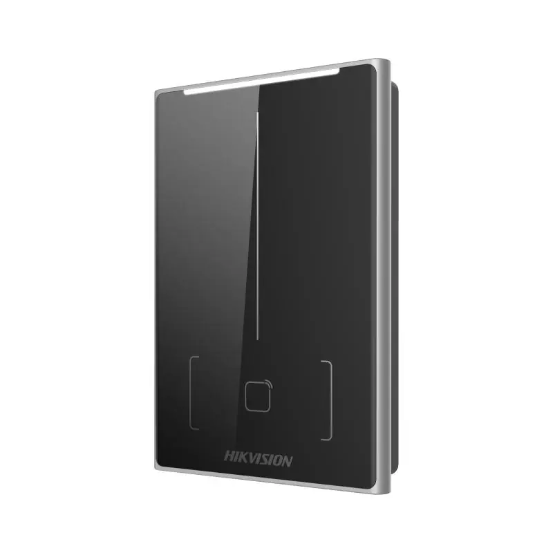 Ieftin Cititor de proximitate Hikvision DS-K1109DB, DESfire card, Felica card and M1 card, RS-485 and Wiegand (W26, W34), alimentare: 12 VDC, protectie: IP65, dimensiunii: 125 mm × 84.5 mm × 18 mm, montare aparenta.