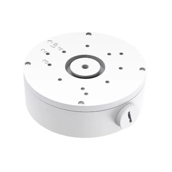 Doza conexiuni pentru camere Vigi VJB-305; material aluminiu; dimensiuni: 155.56 × 150 × 51 mm, greutate: 416g. Discount