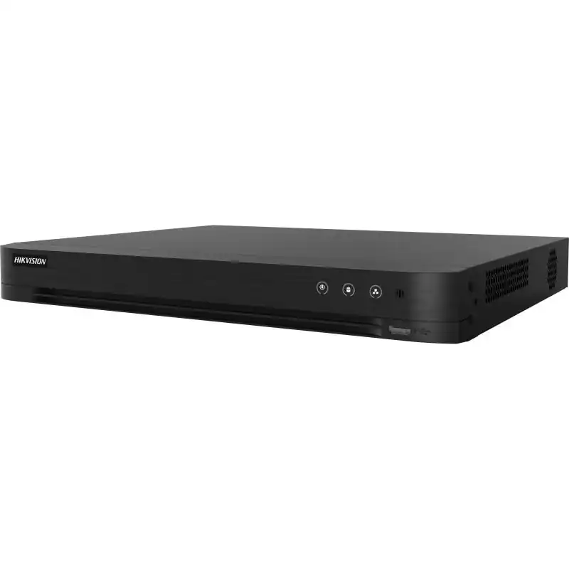 DVR Hikvision 8 canale IDS-7208HQHI-M2/XT, 2MP, AcuSense - Deep learning-based motion detection 2.0, filtrarea alarmelor false dupa corpul uman si masini( pe toate canalele), reducerea alarmelor fase cauzate de caderea frunzelor si diverse lumini, cautare rapida dupa obiect sau eveniment, compresie Mai ieftin