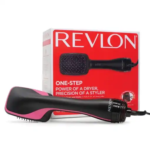 Revlon Hair Tools Perie cu aer cald intr-un singur pas Revlon Pro RVDR5212E2 Pro Collection Salon, negru Premium