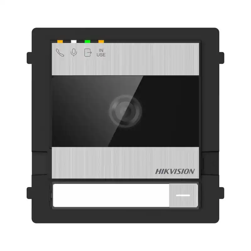 HIKVISION IP DOOR STATION 2-WIRE DS-KD7003EY-IME2/A Excellent Product Design: HD images and wide viewing angle with WDR Excellent Product Design: Compatible with released sub-modules Easy to Use: Support mobile web configuration (AP mode) Easy to Use: Rotary Switch configuration, Plugplay Easy to Reduceri