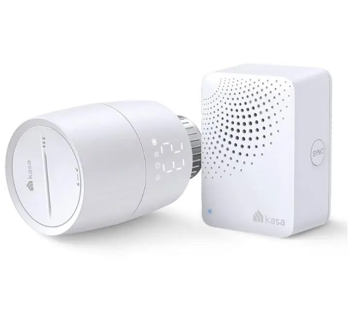 Kit Termostat Smart pentru Calorifer TP-Link Kasa KE100 KIT, Include Hub KH100, Control prin Aplicatie si Voce, Alexa/Google/Siri, Matter, Programe Automate, Pana la 32 Radiatoare, Alb Cumpărături sigure