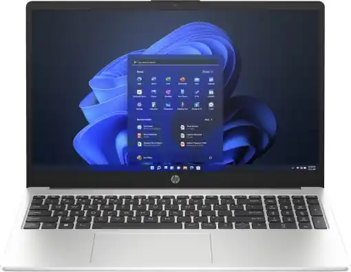 Laptop HP 255 G10 Business 15.6" FHD Afisaj antireflex AMD Ryzen R3-7320U 8GB DDR4 RAM 256GB SSD AMD Radeon Graphics Windows 11 Home QWERTZ Tastatura Argintiu Cumpărături sigure