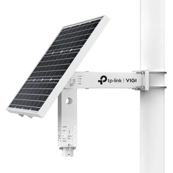 Panou fotovoltaic SP6030, 60W + Acumulator 31.2Ah/10.8V pentru camere TP-LINK VIGI, Unghi ajustabil, 3× Porturi DC Output, modular, management de la distanta Plată sigură