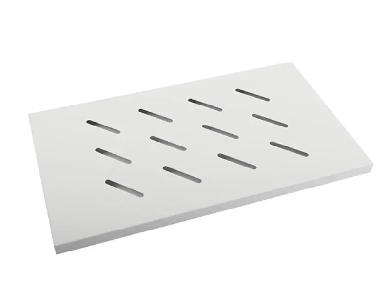 Plată sigură Poliță fixă 19quot; 1U / 486×270 mm,max. 120 kg, gri