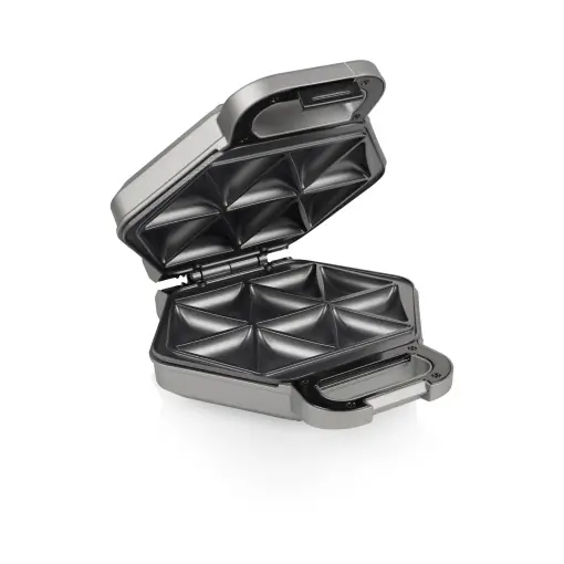 Ieftin Princess Samosa si Snack Maker - Suprafata de copt de 24,5 cm x 19 cm - 10 gustari pe sedinta - Protectie la supraincalzire - Potrivit pentru camping - 700 W - 01.123002.01.001