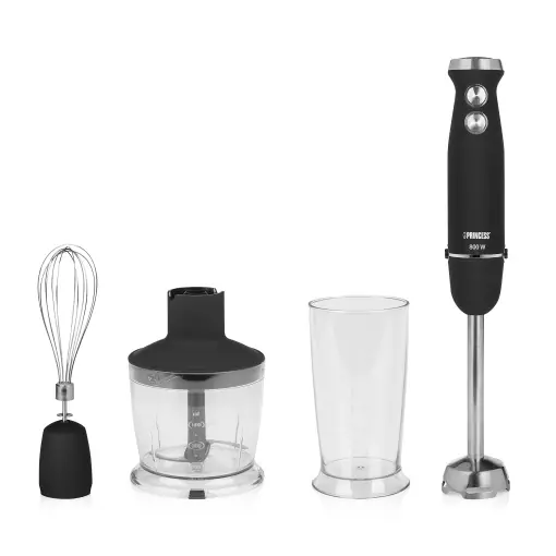 Set blender de mana Princess - control viteza, 800 wati, 3 bucati, 221220 Retur gratuit