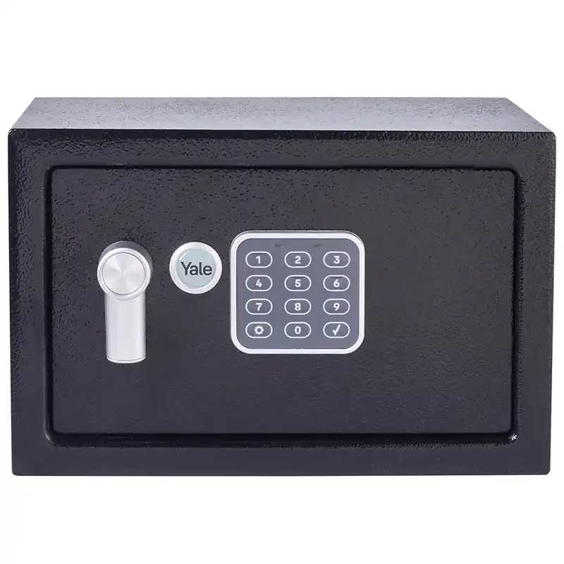 Seif Assa Abloy Yale Standard compact YSV/200/DB2, Tastatura electrica, Otel, Negru Expediere rapidă