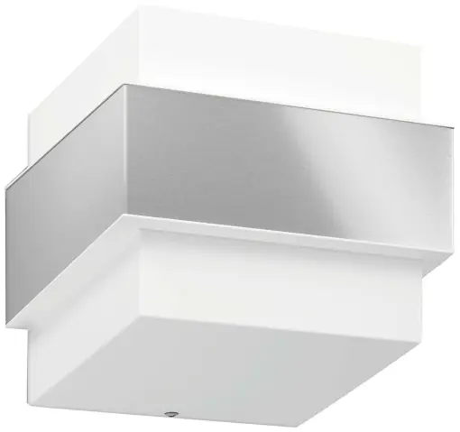 Preț redus Lumini de perete pentru exterior cu lopata Philips, priza E27, rezistente la apa, argintiu, rezistente la intemperii IP44
