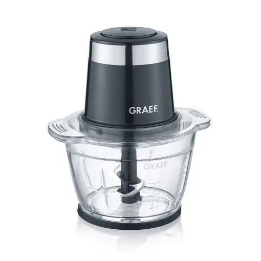 Comandă acum GRAEF CH502EU Tocator, sticla, 1 litru, negru