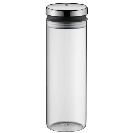 Borcan de depozitare WMF Depot 1.5l, inaltime 28.5 cm, borcan de depozitare cu capac, recipient pentru boabe de cafea, borcan de muesli, borcan de depozitare a alimentelor cu deschidere mare de umplere Reducere