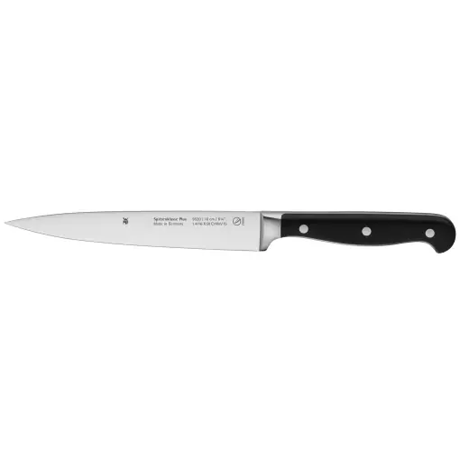 Cutit de carne WMF Top Class Plus 28 cm, fabricat in Germania, cutit forjat, taietura de performanta, lama speciala din otel, lama 16 cm Reducere extra