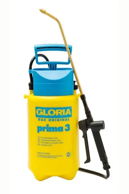 Pulverizator sub presiune GLORIA prima 3 | Pulverizator de gradina | Pulverizator pentru protectia culturilor | Capacitate 3 L | Duza reglabila din alama | compact pentru gradina mica Cumpără online