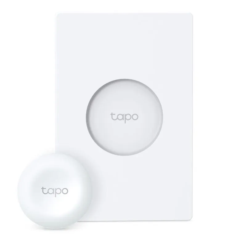 Preferatul clienților TP-LINK TAPO S200D intrerupator inteligent cu baza(NECESITA HUB TAPO), Standarde și Protocoale: 868Mhz / 922MHz, Cerințe de sistem: iOS 10+, Android 5.0+, 86 × 86 × 23.7 mm, alimentare: Baterie CR2032.