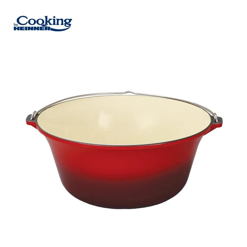 Lichidare de stoc CEAUN DIN FONTA EMAILATA 41X19.5 CM, 16L, COOKING BY HEINNER