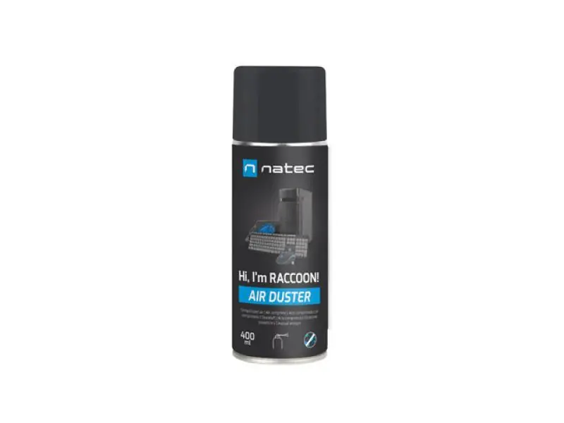 Expediere rapidă COMPRESSED AIR DUSTER NATEC RACCOON AIR 400 ML