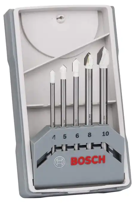 Ofertă Accesorii Bosch Professional 5buc. CYL-9 Set de burghie pentru placi ceramice (pentru piatra, placi, O 4-10 mm, tija cilindrica, accesorii pentru burghie)
