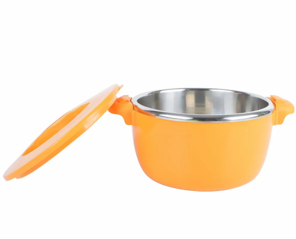 Promoție NOVA, FOOD WARMER 8L FOLDABLE LOCK DESIGN, ORANGE Keeps food hot/cold for 3-4 hours Inside: stainless steel 201 Outside: polypropylene between the walls: expanded polystyrene