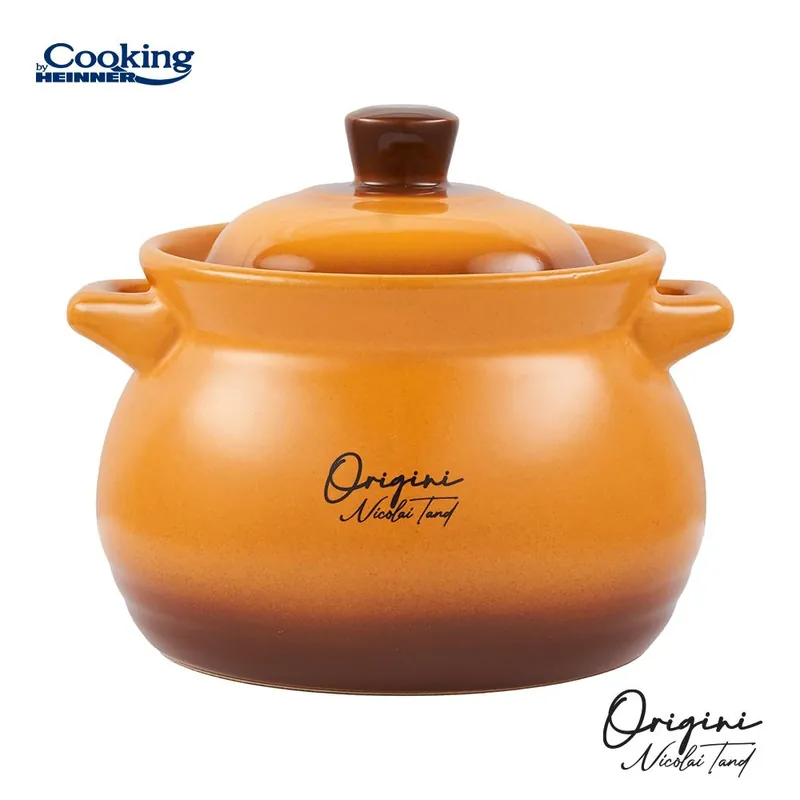 Ofertă OALA CERAMICA CU CAPAC 12×11 CM, 2 L, NICOLAI TAND, COOKING BY HEINNER
