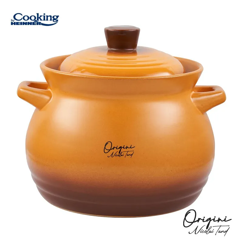 Super ofertă OALA CERAMICA CU CAPAC,17×18 CM, 4.5 L, NICOLAI TAND, COOKING BY HEINNER