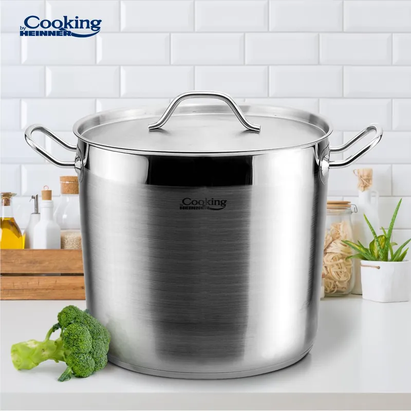 Oala+Capac Inox 26X21 Cm, 11L, Maestro, Cooking By Heinner Reducere extra
