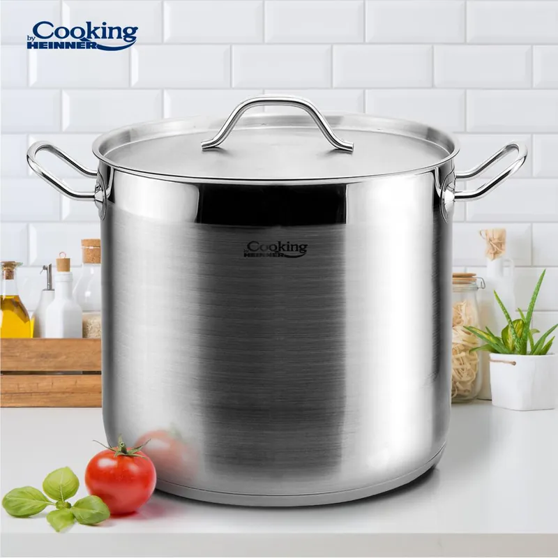 Popular Oala+Capac Inox 30X23 Cm, 16L, Maestro, Cooking By Heinner