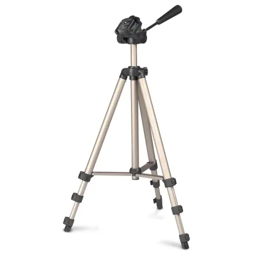 Livrare rapidă Hama Trepied usor entry-level cu cap cu 3 cai, Star 75 125-3D, sampanie